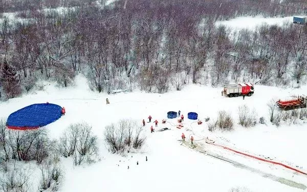 Учения по ликвидации разлива нефти прошли на Урале