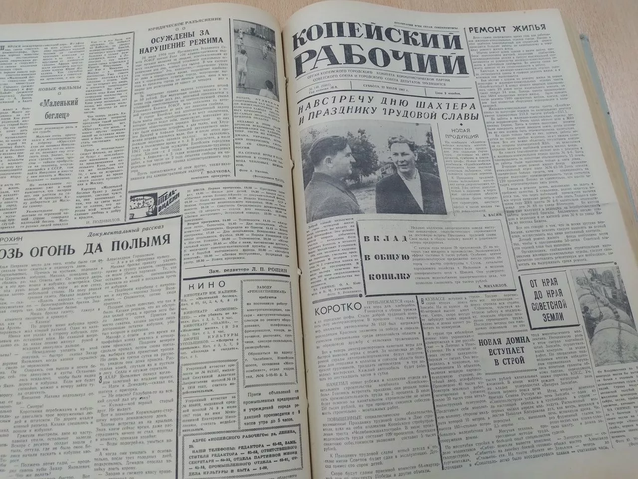 115 лиц Копейска. Фотографии копейчан из газетной подшивки за 1995 год