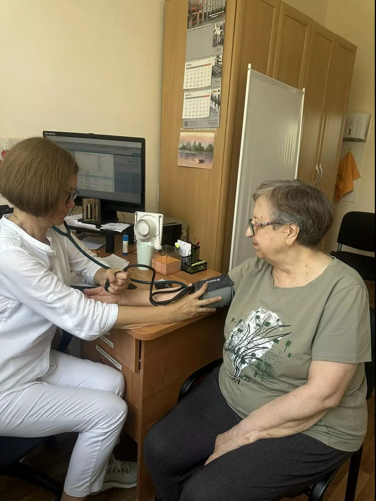 В больнице Копейска проводят диспансеризацию для пожилых