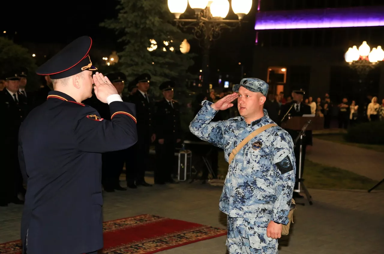 Из служебной командировки в Северо-Кавказский регион вернулся сводный отряд южноуральских полицейских