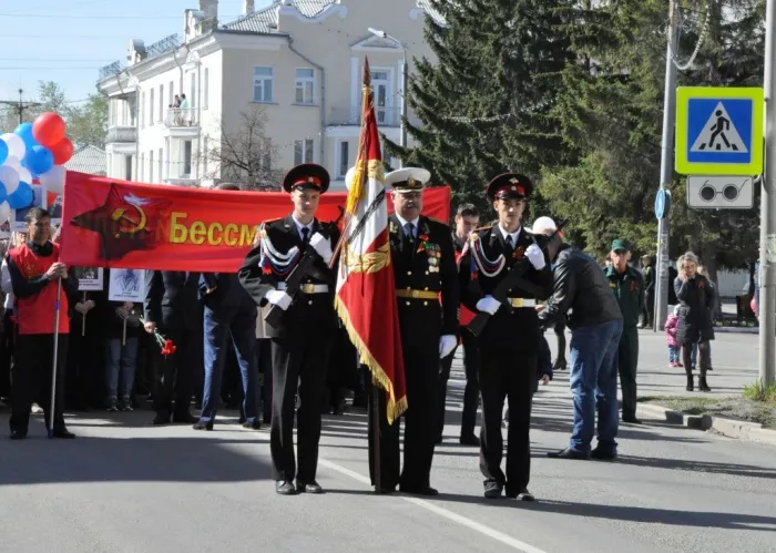 Бессмертный полк шагает по Копейску