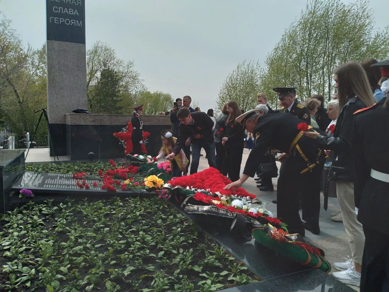 Продолжаются торжества в честь 9 Мая в Копейске