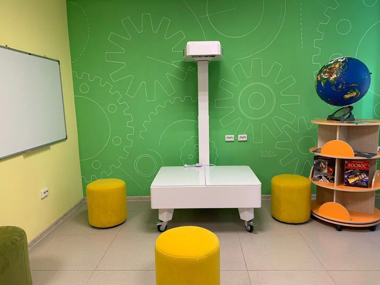 Модельная библиотека Копейска оснащена мультипликационной студией и планетарием