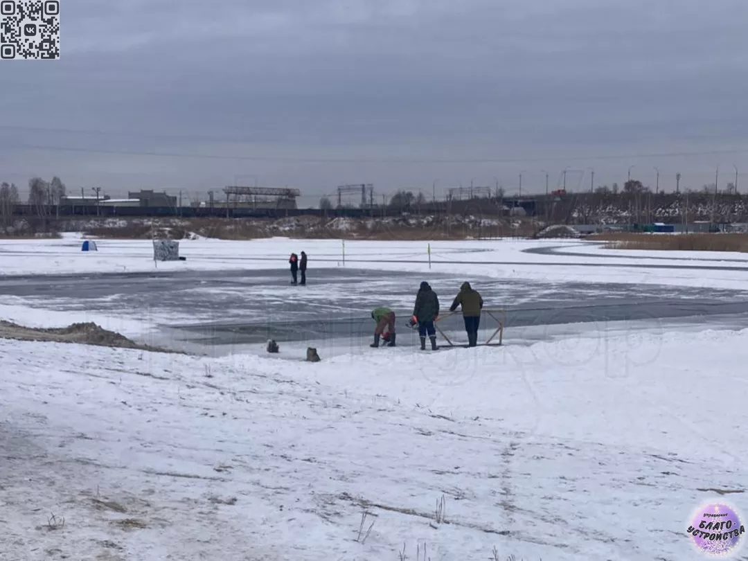В Копейске началась подготовка к созданию ледовых городков