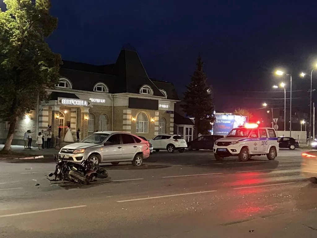 Полиция уточнила подробности ДТП с мотоциклистом в Копейске