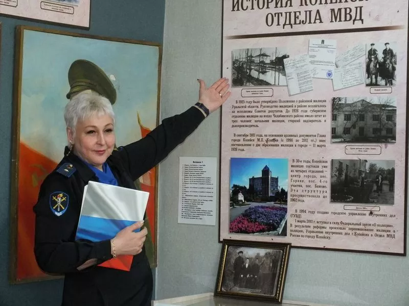 В музее копейской полиции прошла экскурсия для стажеров