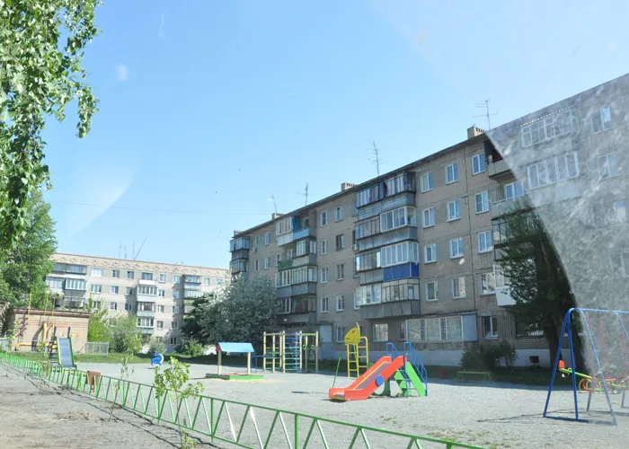 Один из дворов Копейска