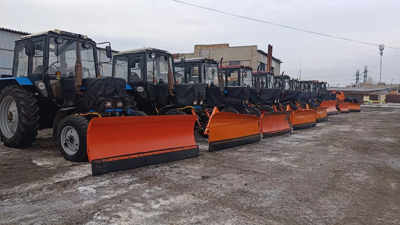 В Копейске дорожная техника готова к борьбе со сложными погодными условиями