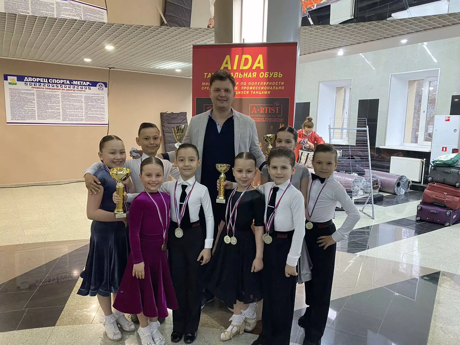 Открытое первенство Копейска по танцевальному спорту прошло в СК «Метар-Спорт»