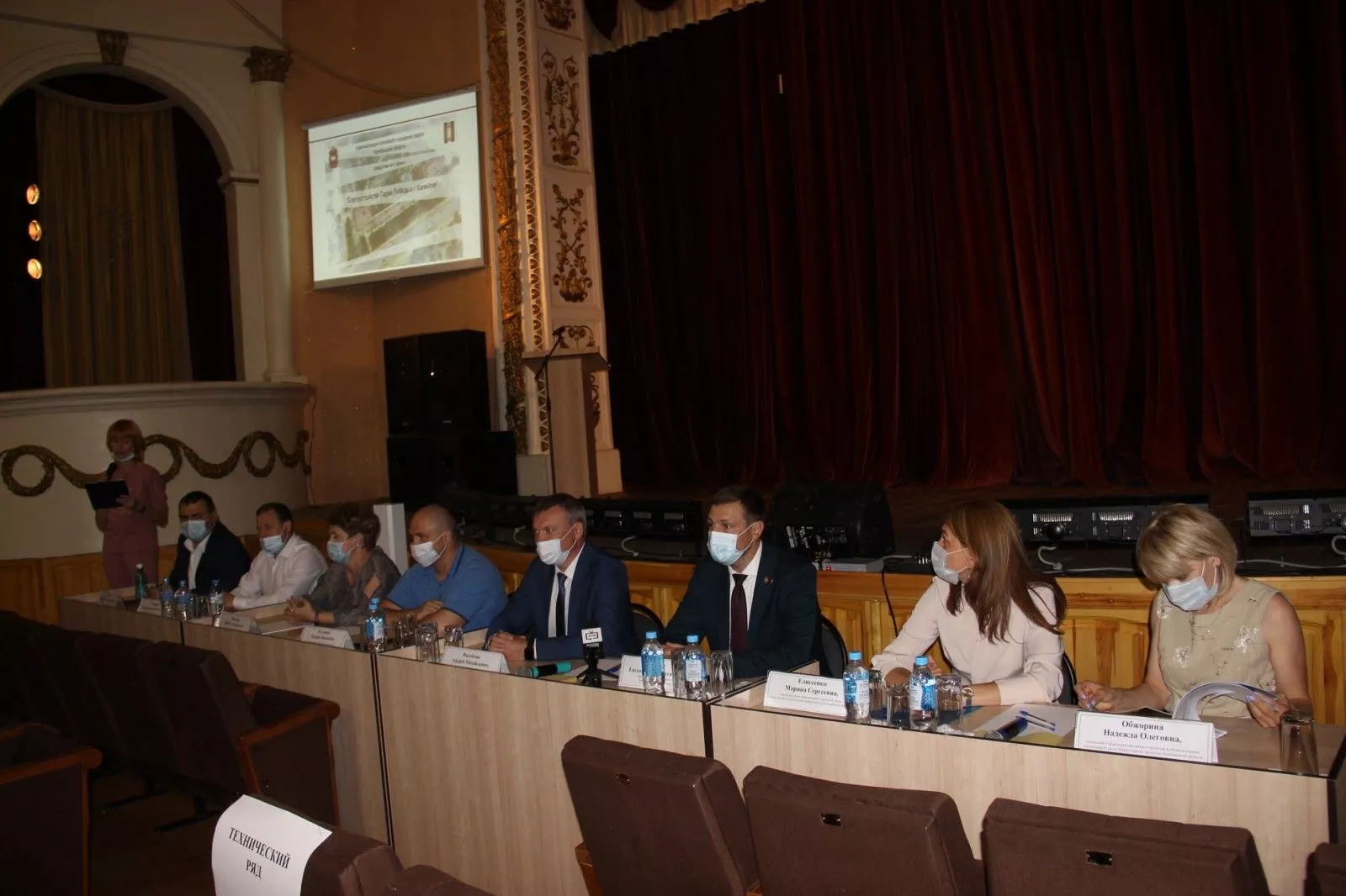 Состоялась презентация проекта благоустройства парка Победы