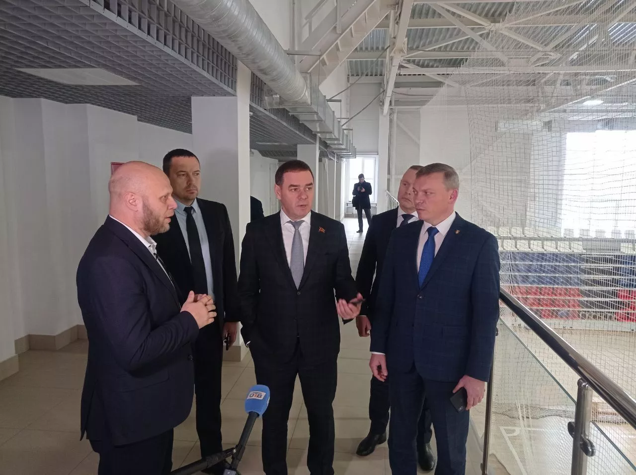 Спикер Заксобрания Александр Лазарев приехал в Копейск