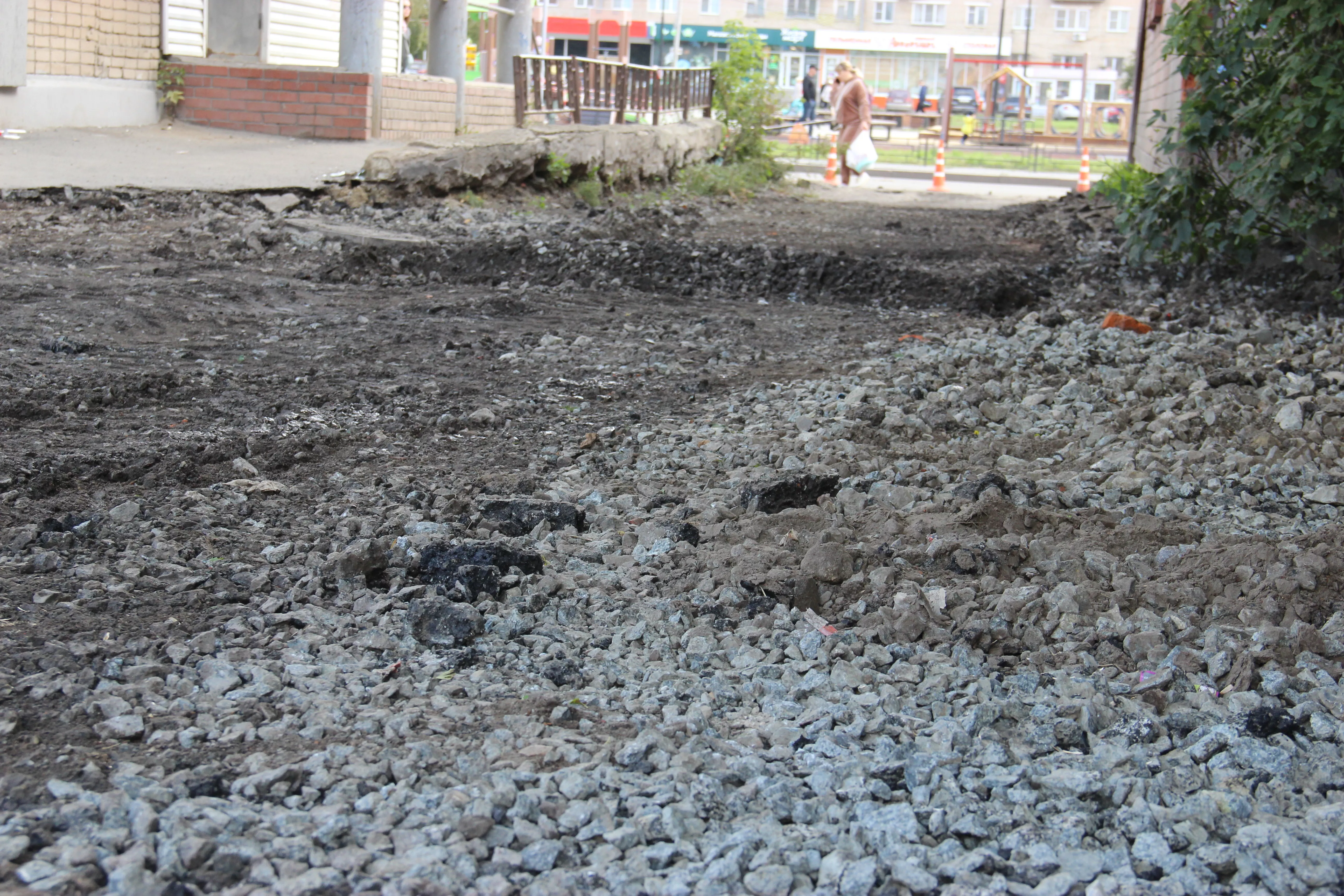 В Копейске обновляют межквартальные проезды