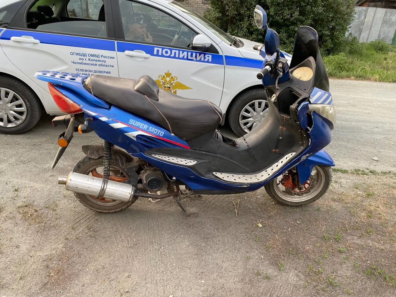 Госавтоинспекция Копейска ищет нарушителей