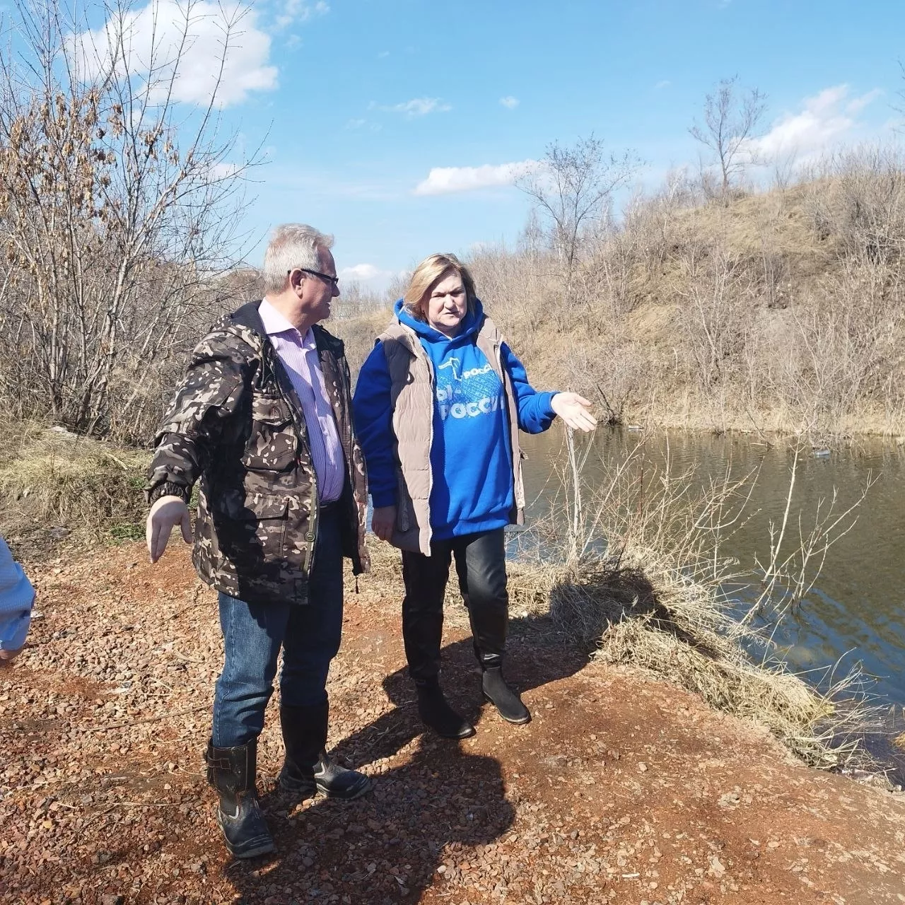Светлана Логанова проинспектировала главные точки подтопления в Копейске