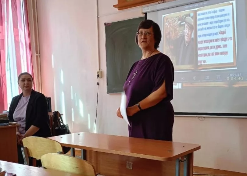 В Копейске школьники познакомились с творчеством советского писателя времен Великой Отечественной войны