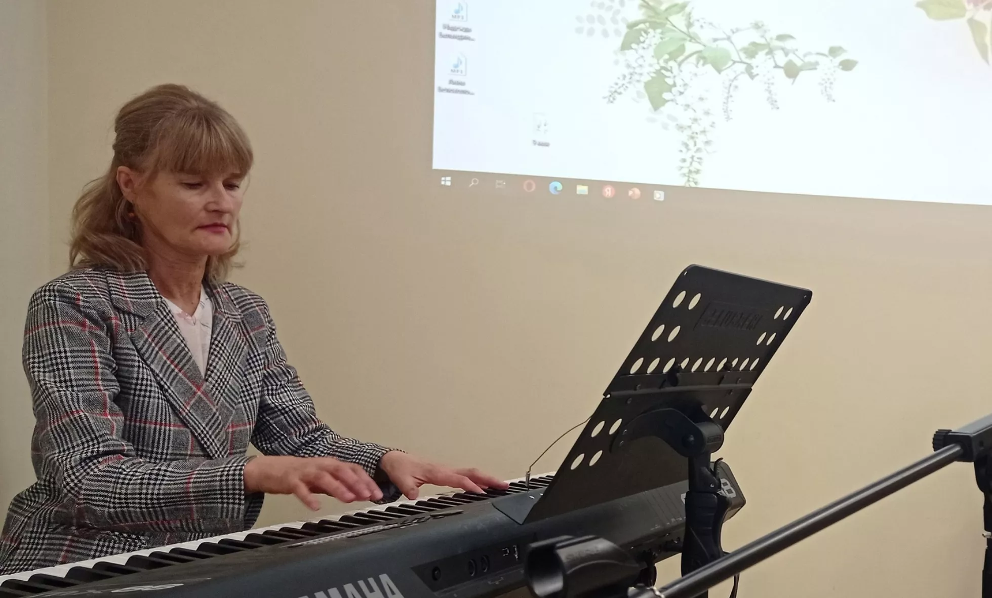 В копейской библиотеке прошел квартирник 