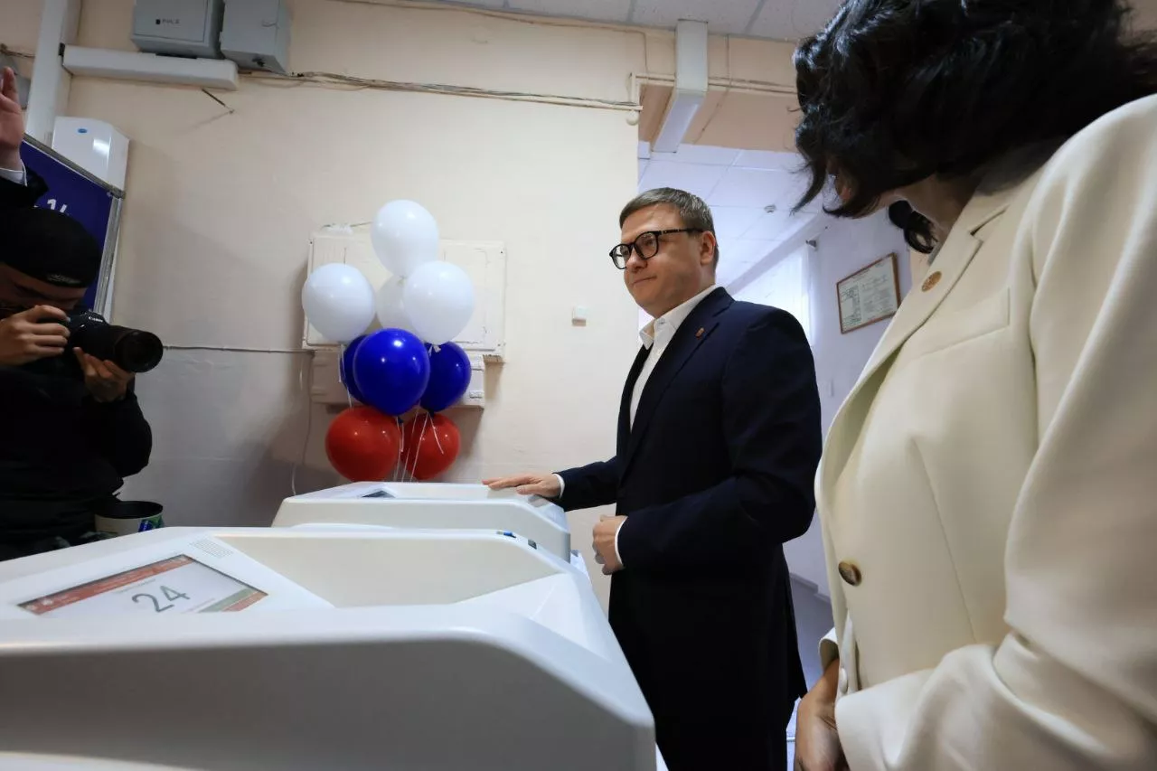 Алексей Текслер принял участие в выборах в Законодательное собрание Челябинской области