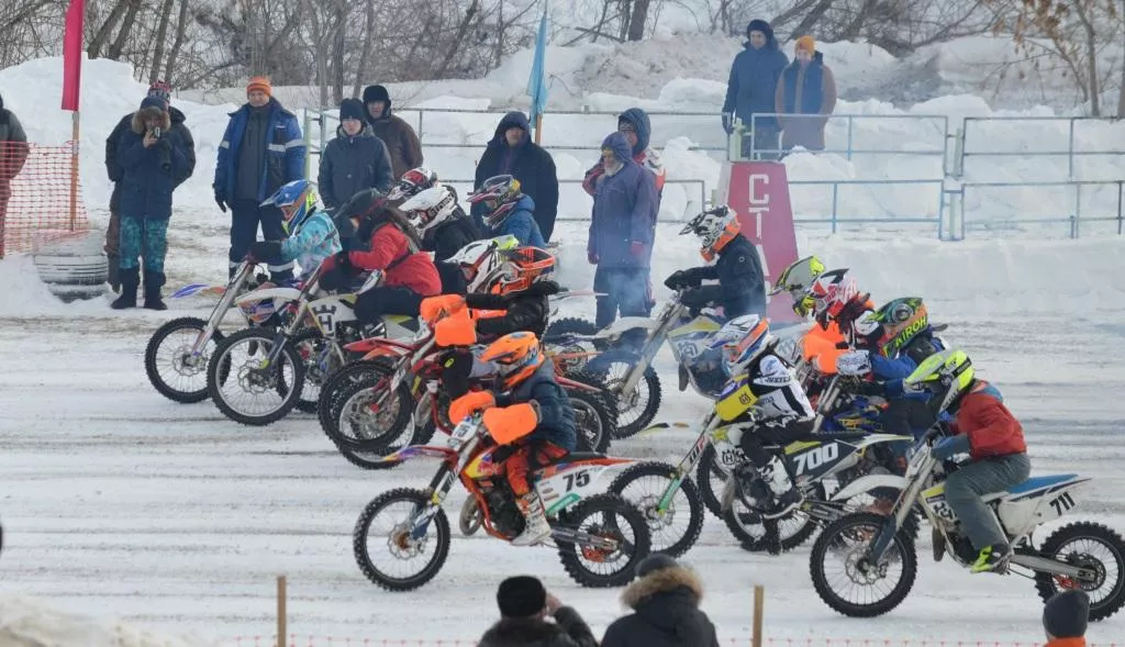 В городе Копейске прошёл I этап Открытого зимнего Чемпионата и Первенства Челябинской области по мотокроссу 