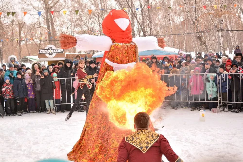 Где в Челябинске пройдет сжигание Масленицы?