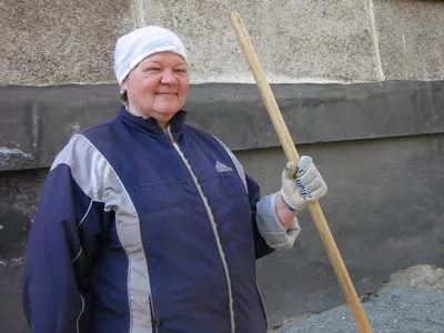 "Чистое искусство" дворника Татьяны Повар