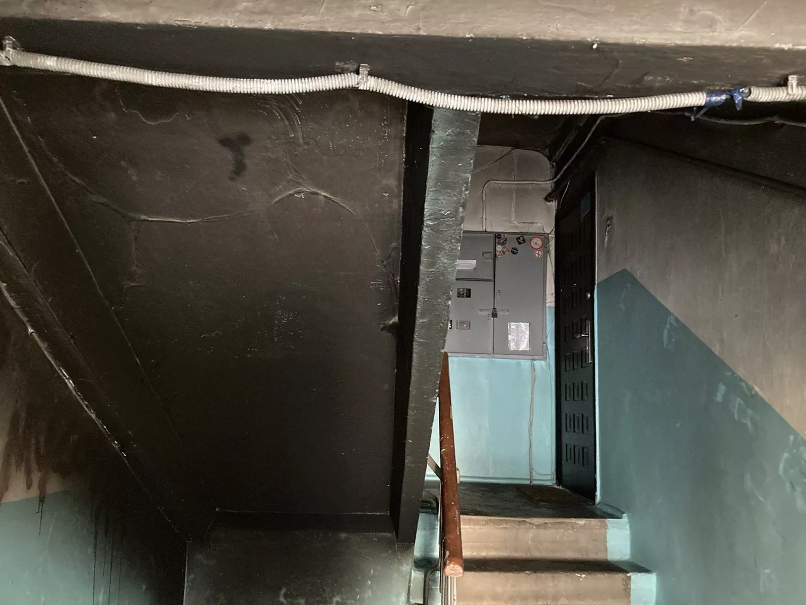 Утром в копейской пятиэтажке вспыхнул пожар