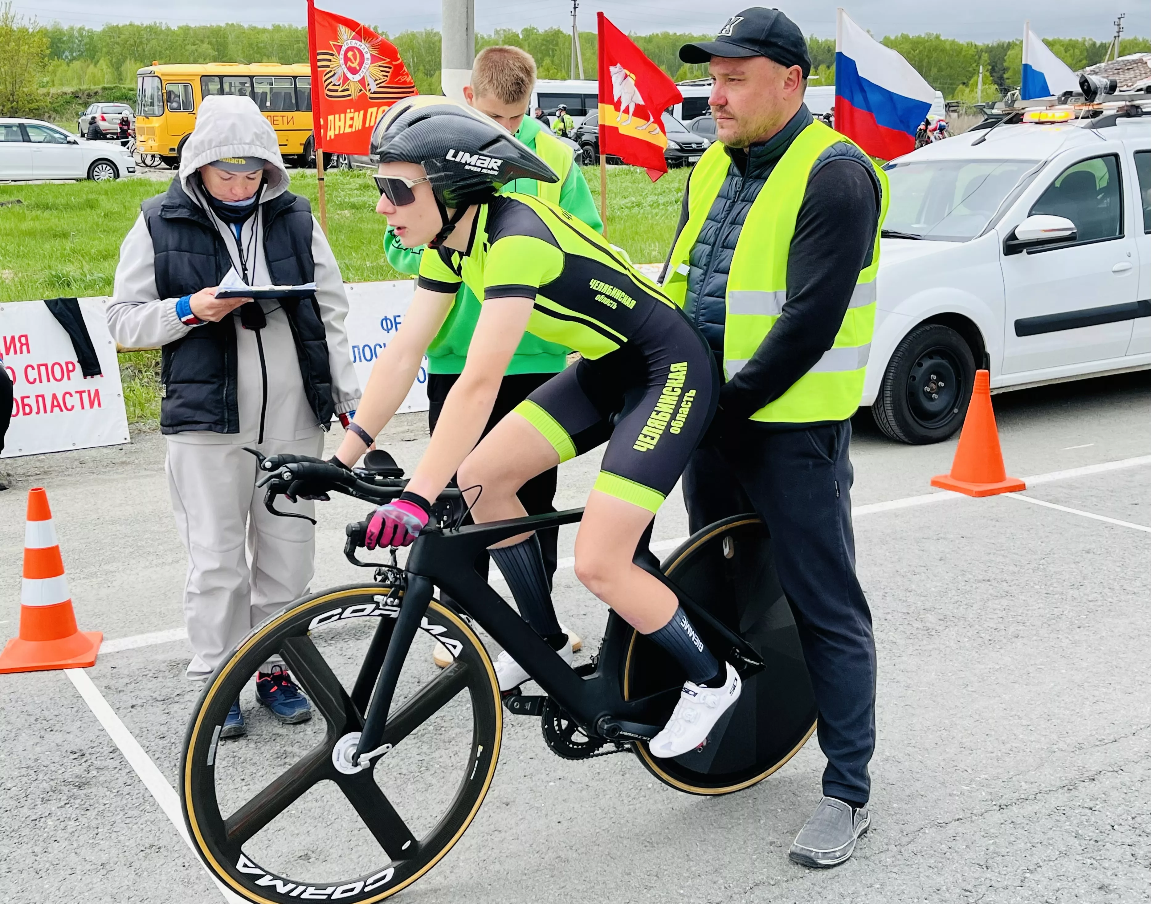 Копейские велогонщики лучшие в УрФО