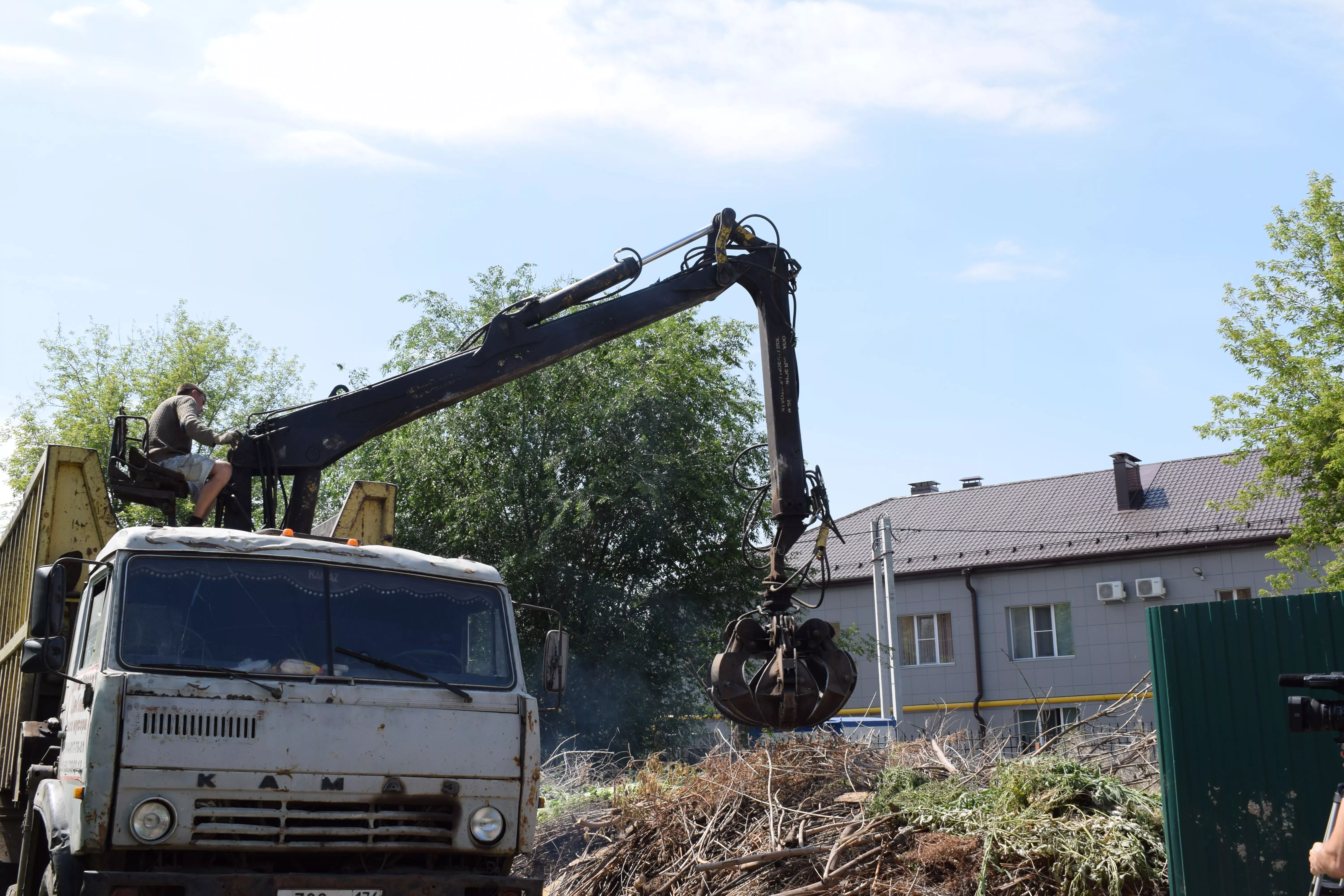 В несвоевременном вывозе мусора в Копейске виноват недобросовестный подрядчик