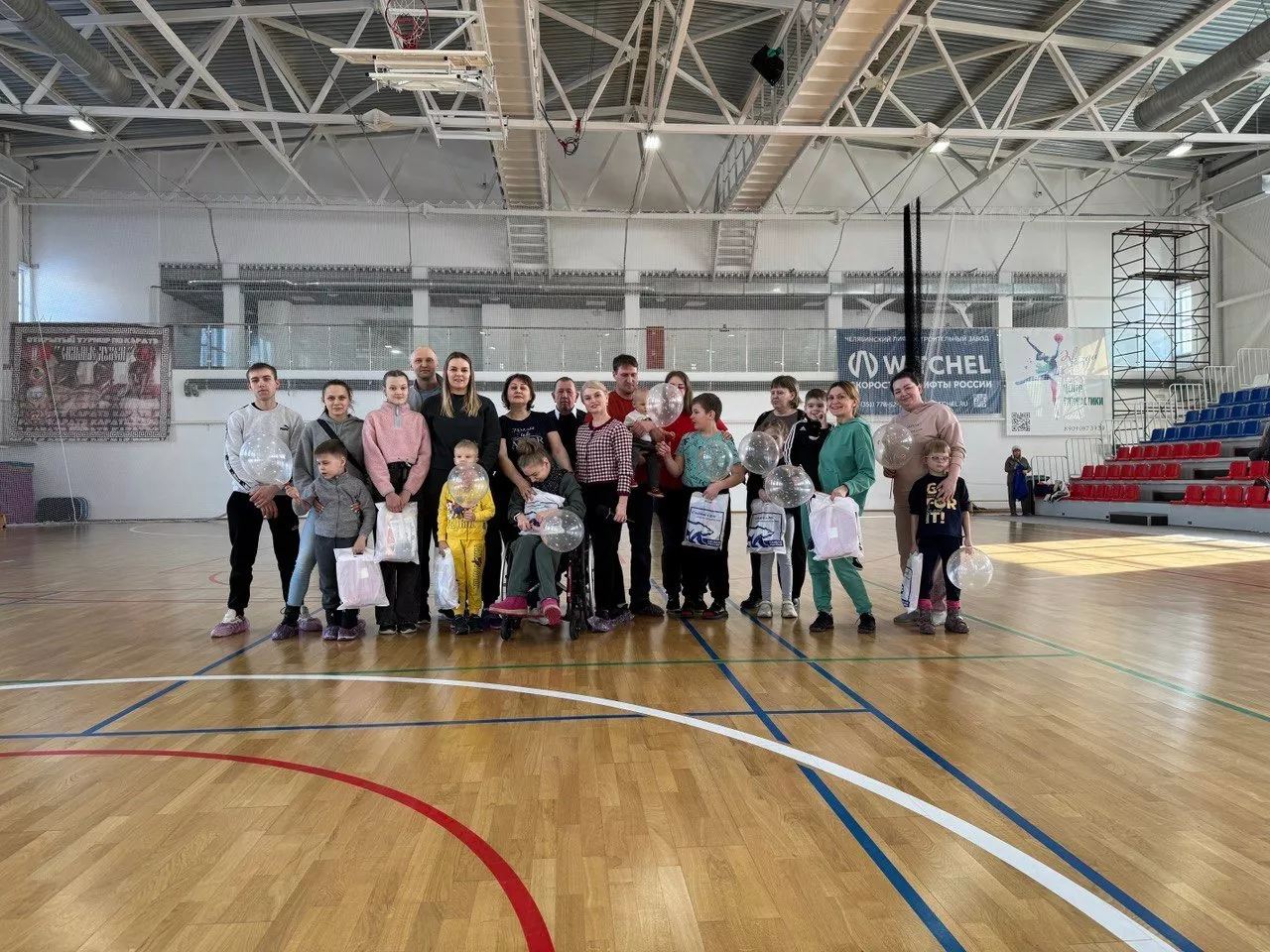 В ФОКе имени Э. Б. Булатова прошли адаптивные "Веселые старты"