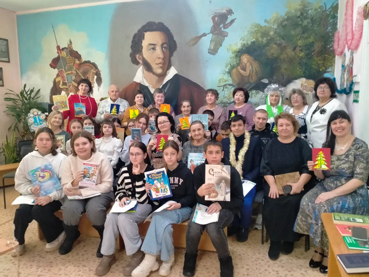 Встреча в литературно-музыкальном объединении «Вдохновение»: «Снежное царство, Новогоднее государство»