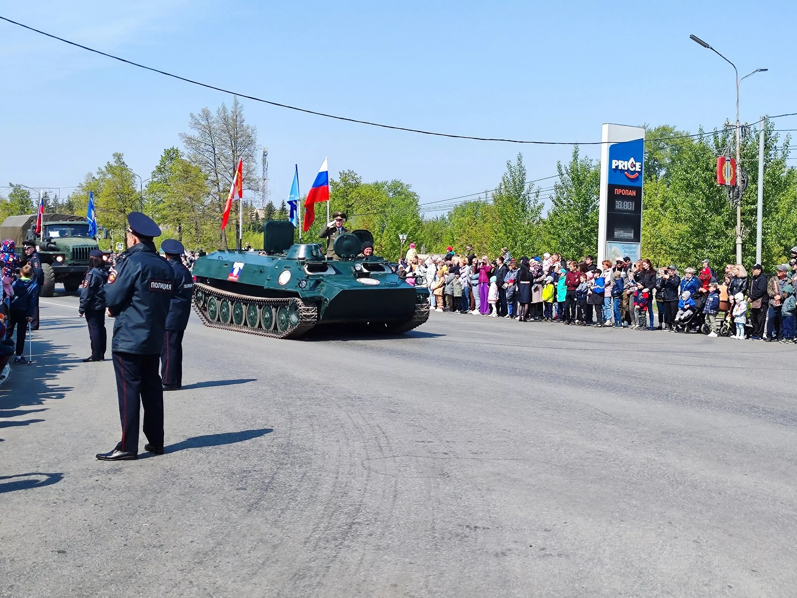 9 мая в Копейске прошел без нарушений общественного порядка