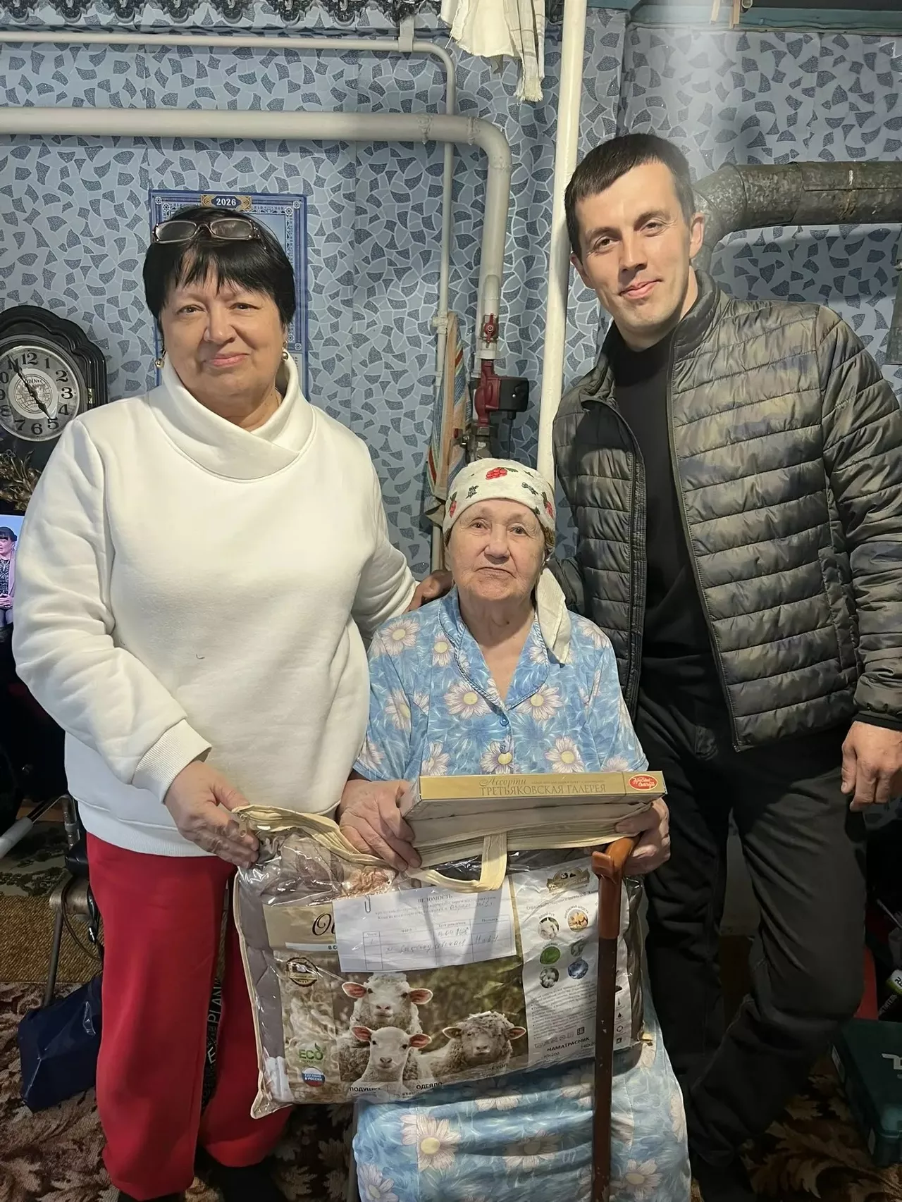 Жительница поселка Кадровик Роза Вахитова отметила 90-летний юбилей