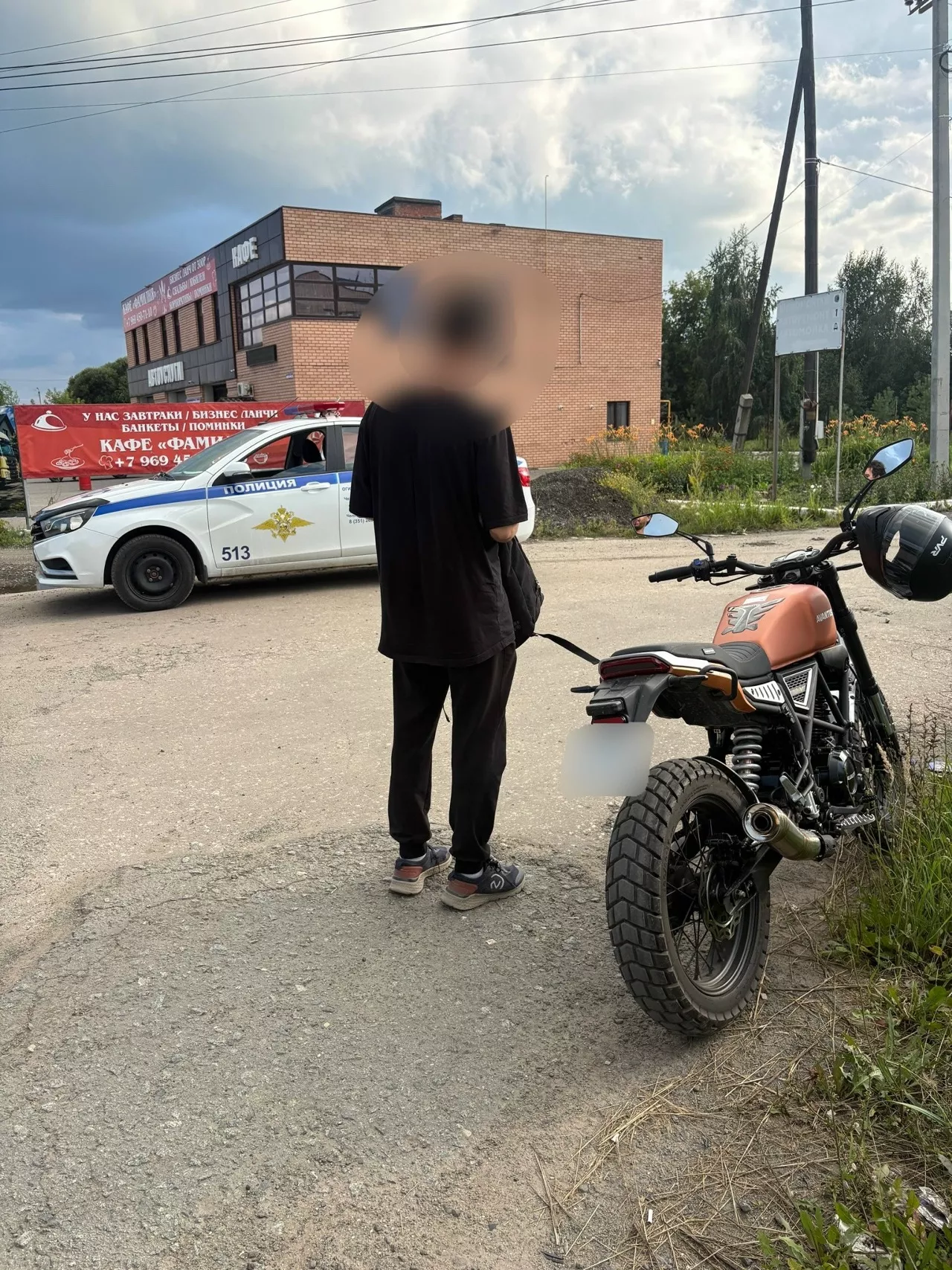 В Копейске продолжается акция «Мотоциклист»