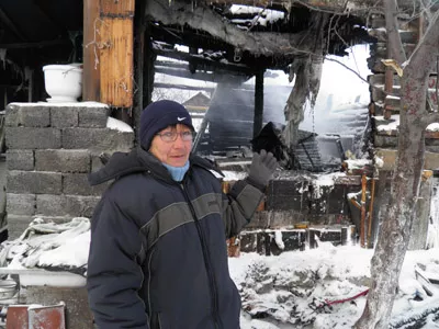 Старый дом сгорел, новый не построен