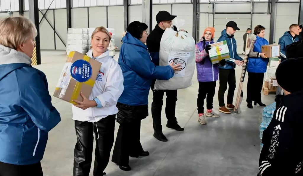 Копейск отправил гуманитарную помощь