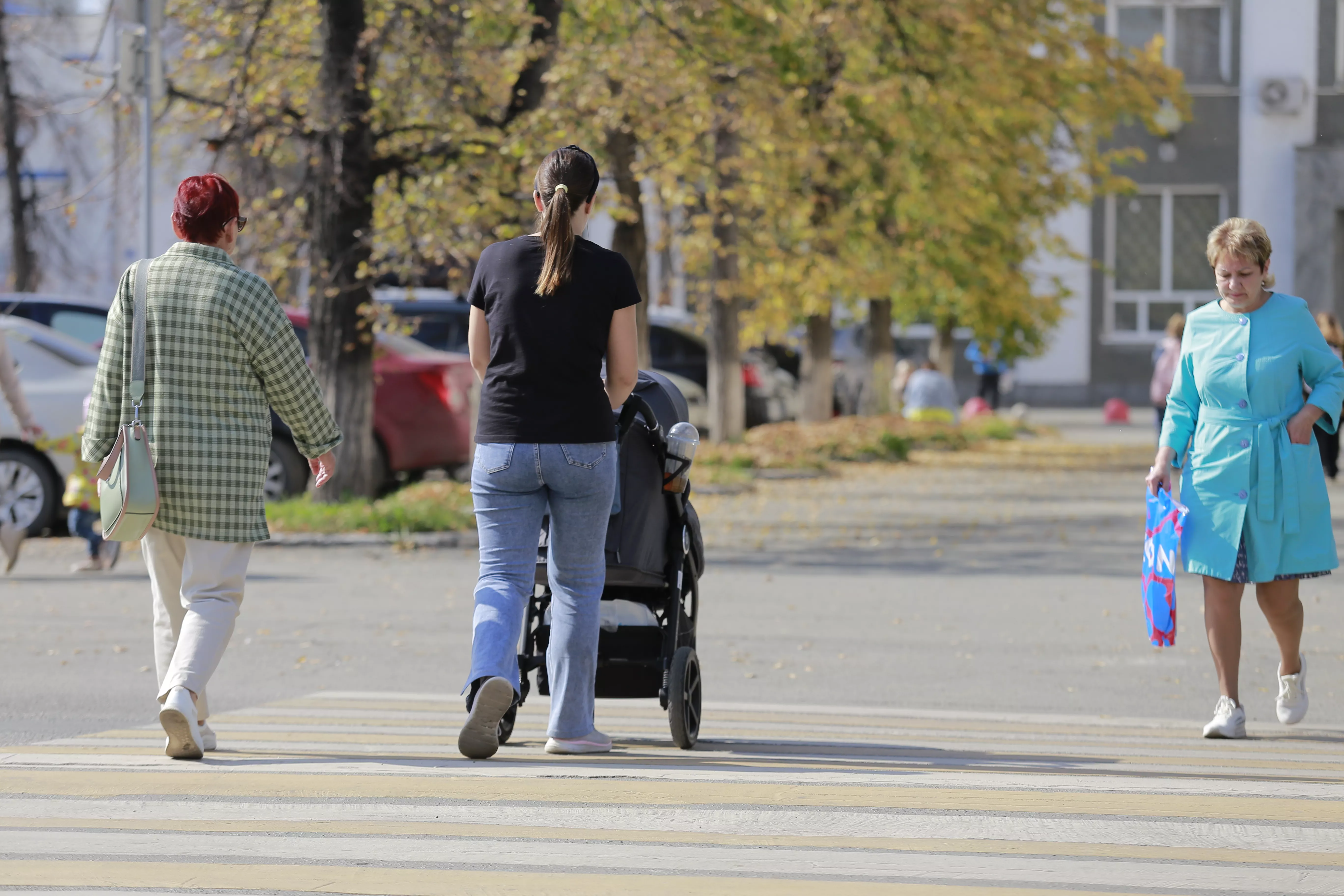 Обезопасьте прогулку: как правильно переходить дорогу с детской коляской
