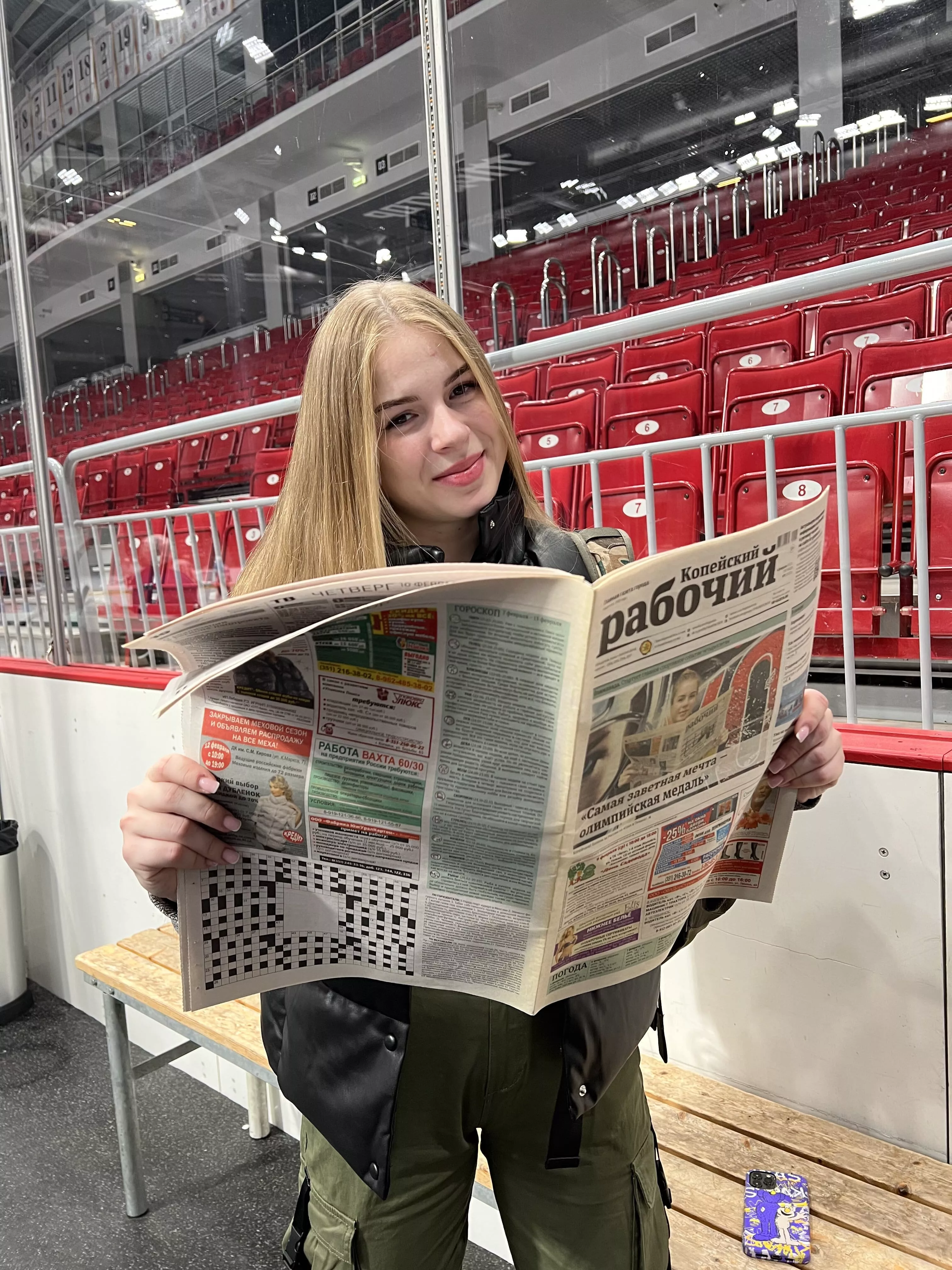 Нина Пирогова – игрок женского хоккейного клуба «Торпедо»