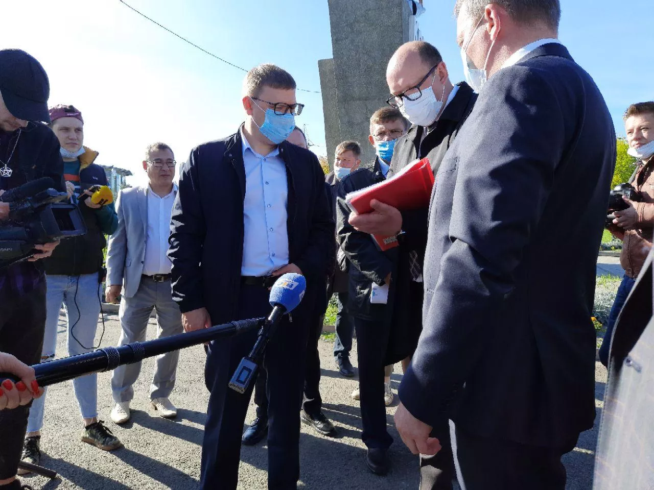 В Копейск прибыл с рабочим визитом губернатор Алексей Текслер