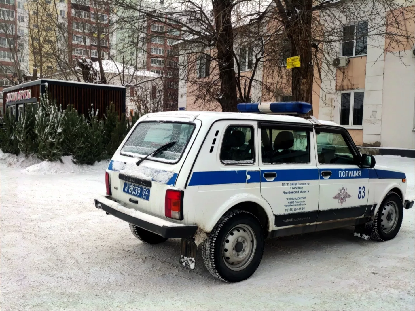 Копейские полицейские выявляют нарушителей в ходе операции «Ель»