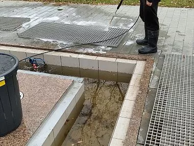В Копейске консервируют городские фонтаны