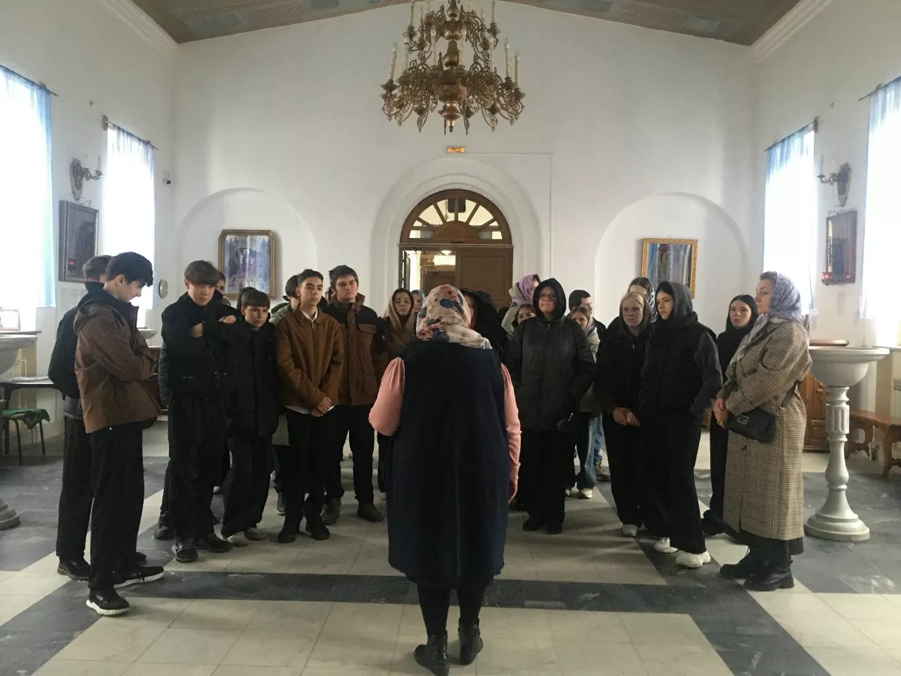  В Копейске школьникам показали духовный подвиг на передовой
