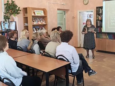 Библиотека Горняка провела встречи ко Дню Победы