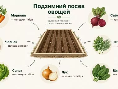 Что посадить под зиму