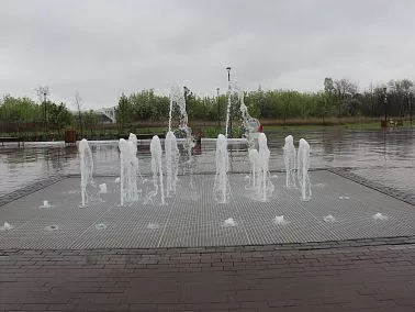 В Копейске запустили фонтаны