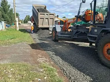 В Копейске продолжают приводить в порядок улично‑дорожную сеть