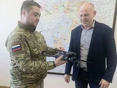 Боец СВО из Копейска встретился с Министром общественной безопасности