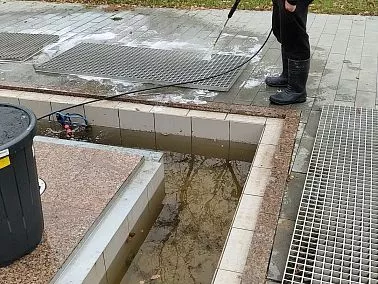 В Копейске консервируют городские фонтаны