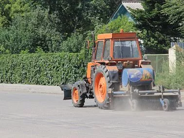 В Копейске продолжаются дорожные ремонты