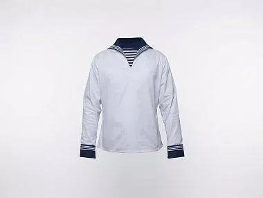 Музейный предмет рассказывает: форменная рубашка матроса (летняя)