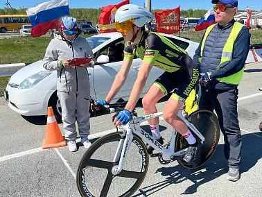 Копейские спортсмены блеснули на чемпионате УрФО по велоспорту