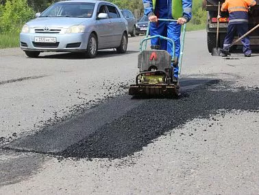 В Копейске продолжают ремонт дорог